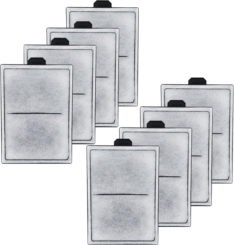HiTauing 8 Packs PF-L Carbon Cartridge for PF20, PF30, PF40 and PF75 Power Filters - Image 1
